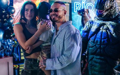 Caramelos creó una espectacular fiesta temática de Godzilla en Medellín para la familia de J Balvin y Valentina Ferrer
