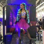 ¡Caramelos brilló en Expobelleza en compañía de Sara Uribe! 2