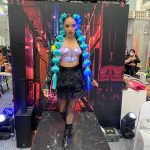 ¡Caramelos brilló en Expobelleza en compañía de Sara Uribe! 3